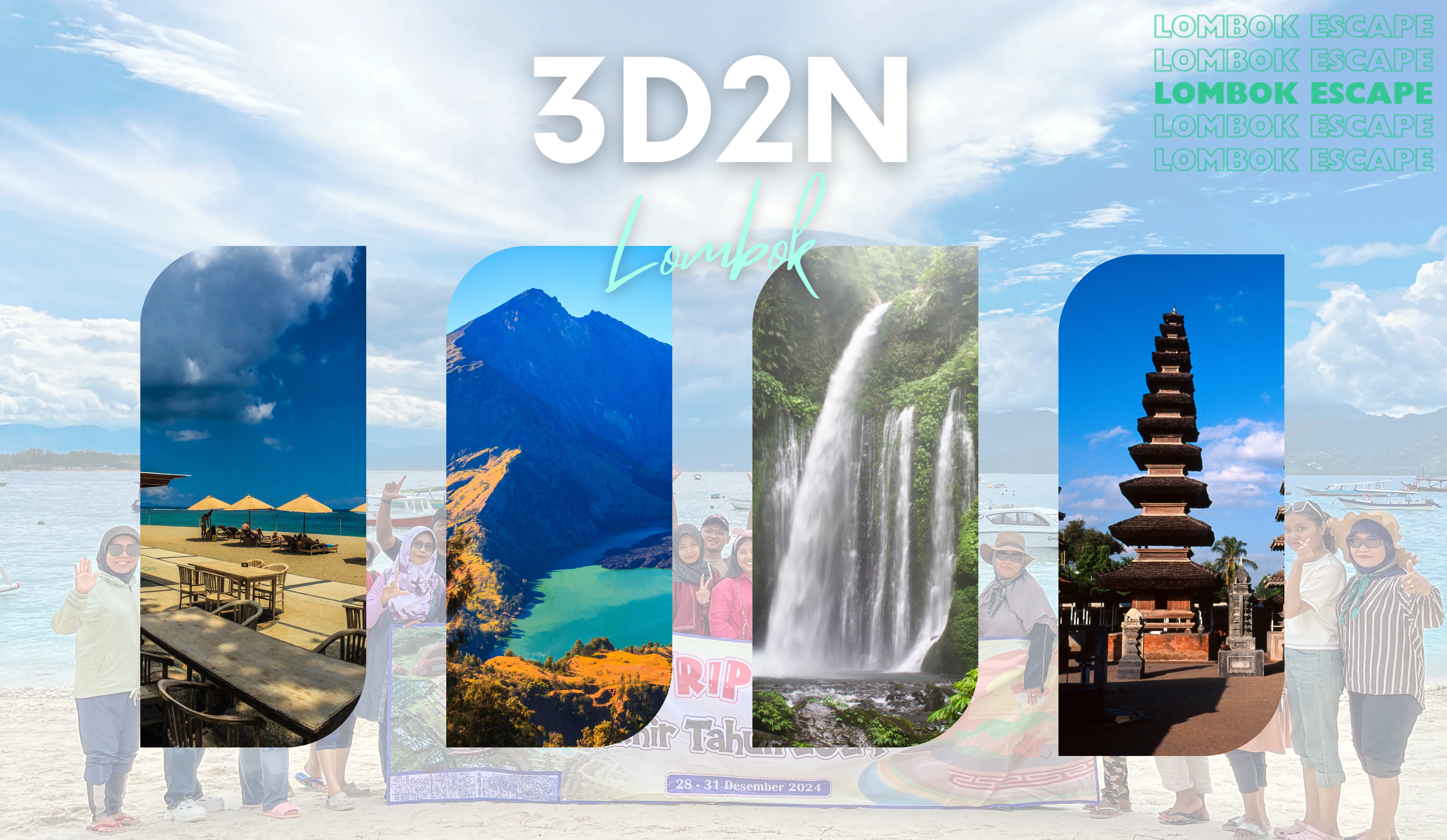 Paket Tour Lombok 3 hari 2 malam